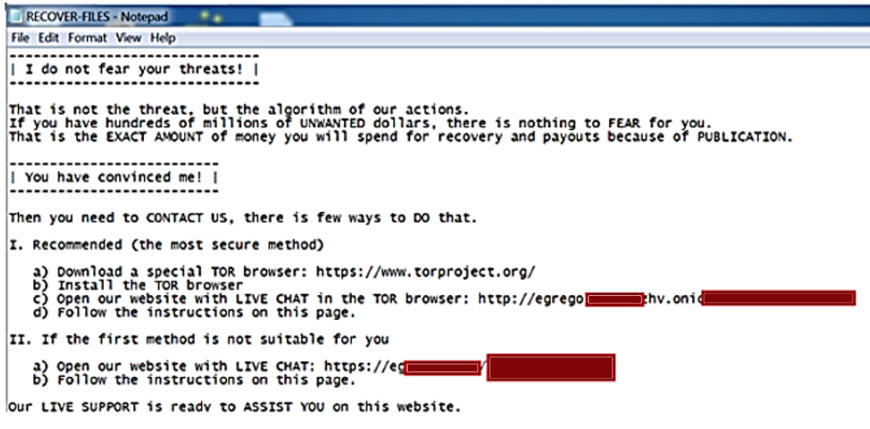 Suspected Egregor Ransomware Affiliates Busted In Ukraine