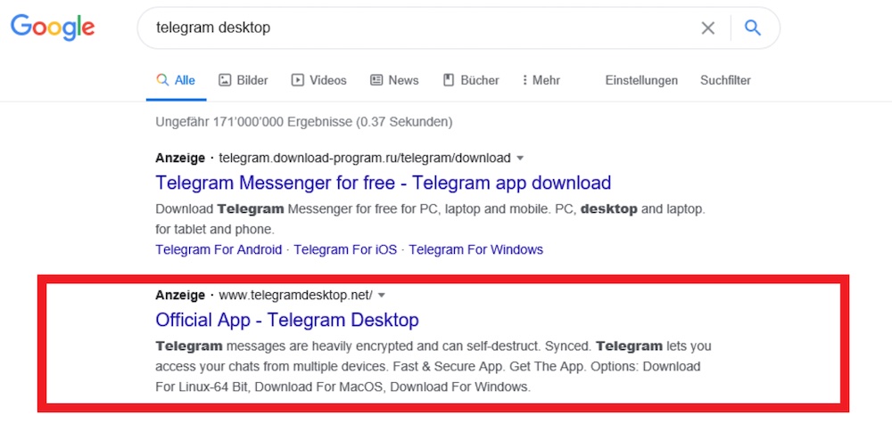 Fake Telegram Desktop App Malware Campaign Persists