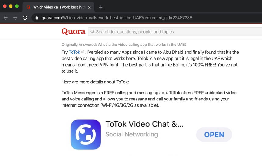 Apple And Google Stop Distributing Totok Messaging App