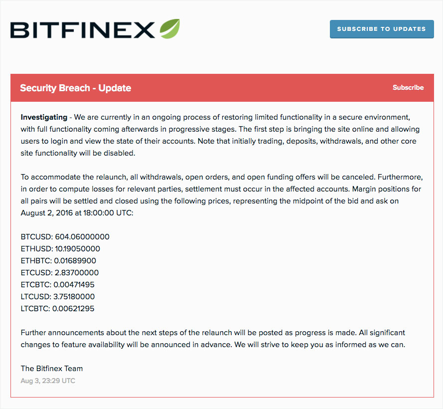 bitcoin security breach